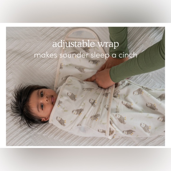 EUC aden + anais Velboa (minky plush) Easy Swaddle Wrap - Picture 8 of 9